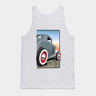 Art Deco Deuce Coupe Tank Top